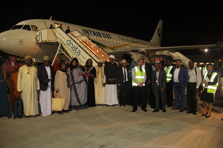 image Transport Aérien / Vol inaugural de la ligne Moroni-Dubai d’Int’Air Îles